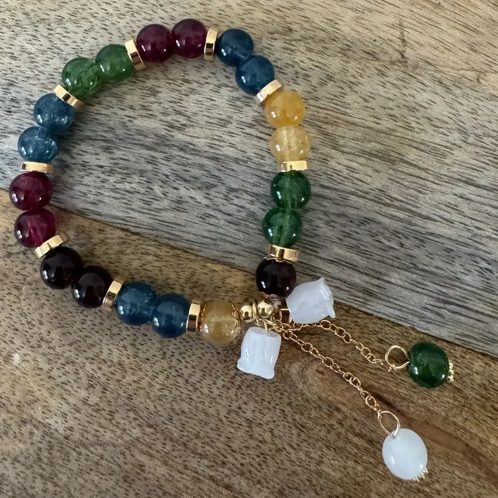 No Brand beaded stone